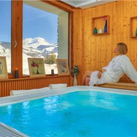 Exhilarating Les Du Prariand Sleeps 2 Apartamento Megève